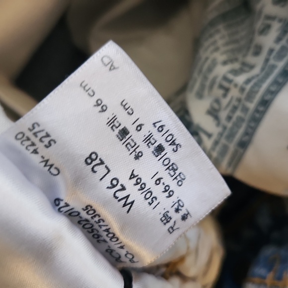 Levi 501 skinny filiform mom  jeans - Picture 5 of 5